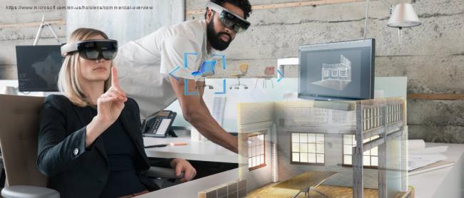 Mixed reality for architecture