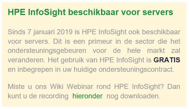 HPE InfoSight